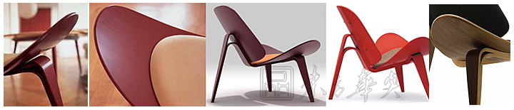 现代经典休闲椅|真皮休闲椅|办公家具|微笑椅|休闲椅|三足贝壳椅,休闲椅,弯板椅,设计师椅