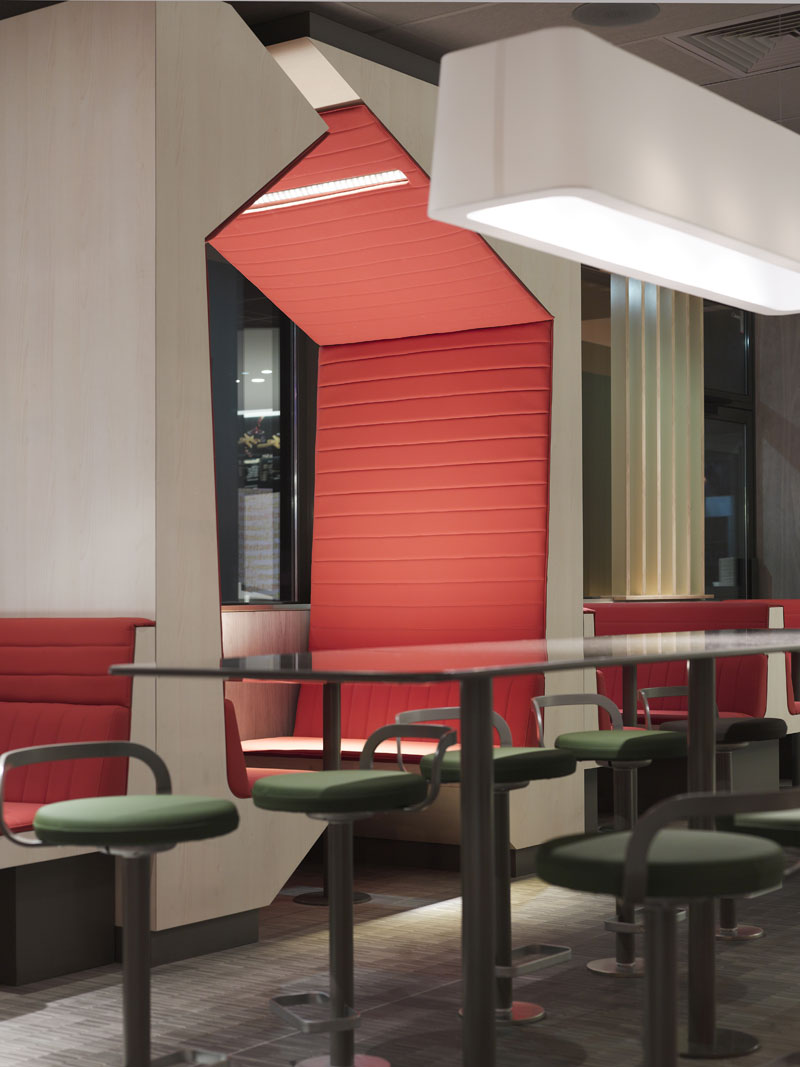 McDonald's restaurant furniture design